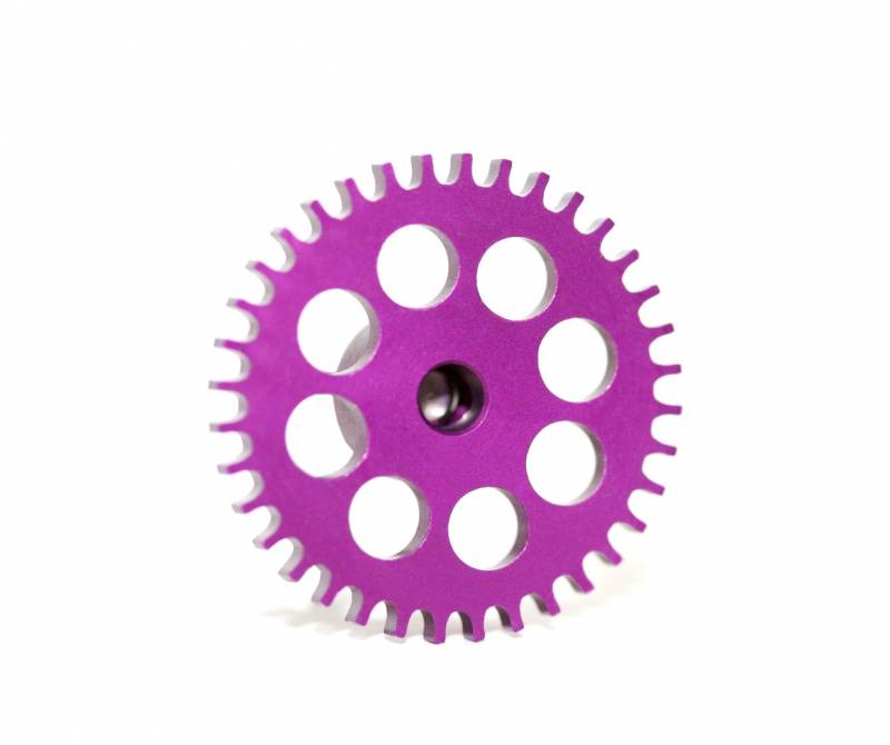 Corona Z36 x 17,5 Ø engranaje recto MORADO