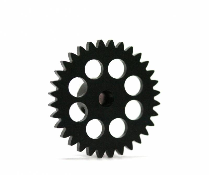 Corona Z32 x 18 Ø engranaje recto NEGRO