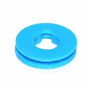 Polea 3D trasera para 1/32 y coronas Sloting Plus AZUL