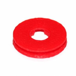 Polea 3D trasera para 1/32 y coronas Scaleauto ROJO