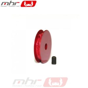 Polea UNIVERSAL Ø10 eje 2,38 mm. ROJO