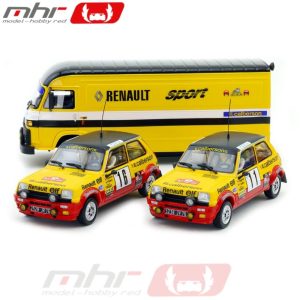 Renault Savien + Renault 5 Montecarlo 1979 No.11 - No.16 - RSV2501