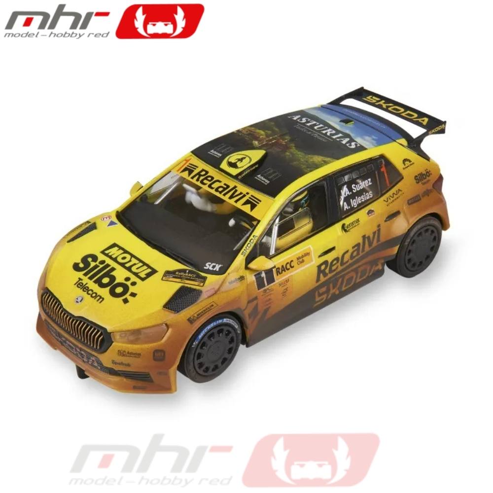 Skoda Fabia WRC2 - Cohete Suárez efecto barro - Scalextric